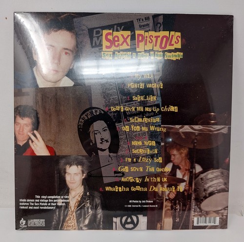 NEW LP: Sex Pistols: Sex, Anarchy & Rock N' Roll Swindle: vinyl record 2009 - Picture 2 of 2