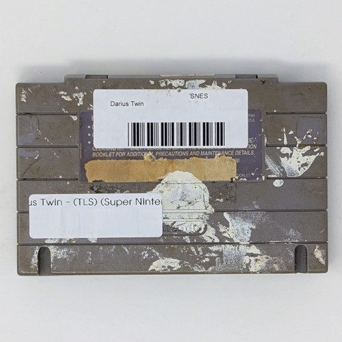 Darius Twin - Super Nintendo SNES - Game Only - Tested Authentic - Afbeelding 2 van 2
