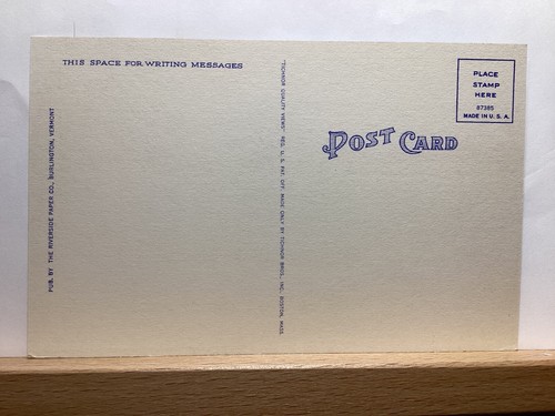 St. Albans Bay on Lake Champlain: Hathaway Point, VT - Vintage Postcard - Picture 3 of 3