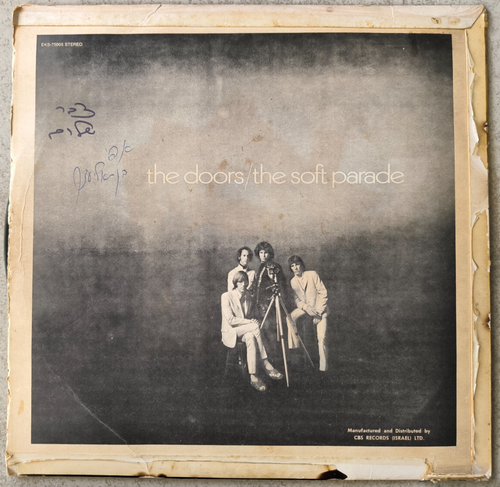 The Doors - The Soft Parade Rare Israel Cover Error LP - Picture 2 of 4