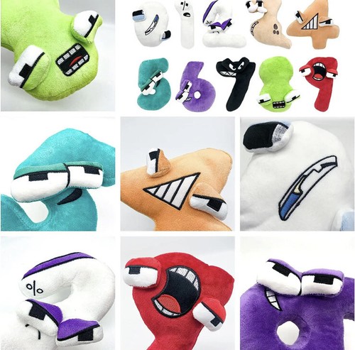 10PCS Number Lore PlushNumber Lore Plush ToysFun Stuffed Number Lore P - Picture 6 of 8