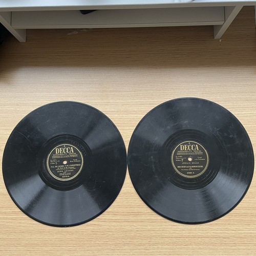 Bing Crosby Merry Christmas 4-78 rpm Original 1945 Decca A-550 Album Set - Picture 6 of 8