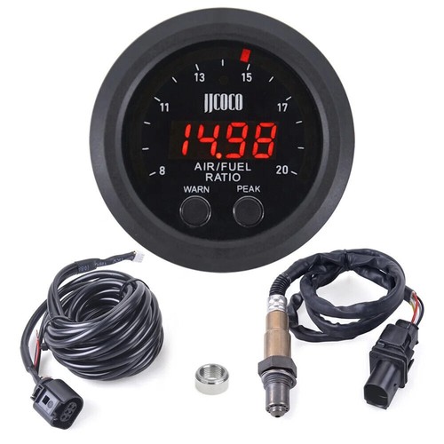 52mm Air Fuel Ratio Gauge LED Digital Display + Wideband O2 Oxygen Sensor 12V - Picture 1 of 11