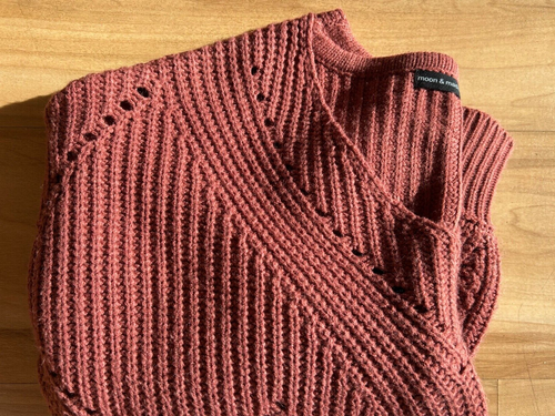 Moon & Madison Damenpullover Langarm Rost - Bild 2 von 8