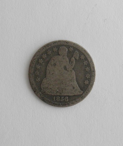 1856 Silber Groschen sitzende Freiheit - Bild 1 von 2