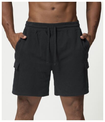 Men Casual Cotton Shorts Basketball Sport Gym Fitness Cargo Pants w/Multi Pocket - Picture 14 of 23