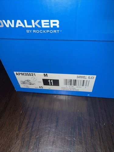 Rockport Men's Pro Walker Barnwell Black Walking Classic Sneakers Black 11 M - Picture 7 of 7