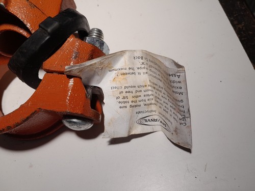 2-1/2" x 1-1/2" SPF MT1 Mechanical Tee Female NPT Ductile Iron w/ EPDM Gasket - Picture 6 of 6