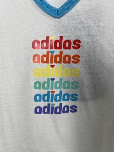 Adidas Girls Roller Rink Vneck Tank Top Size Small NWT - Picture 3 of 3