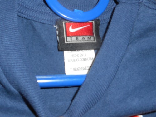 NIKE team ILLINOIS Short Sleeve cotton NAVY Tee Top Infant sz 12 months EUC - Picture 3 of 4