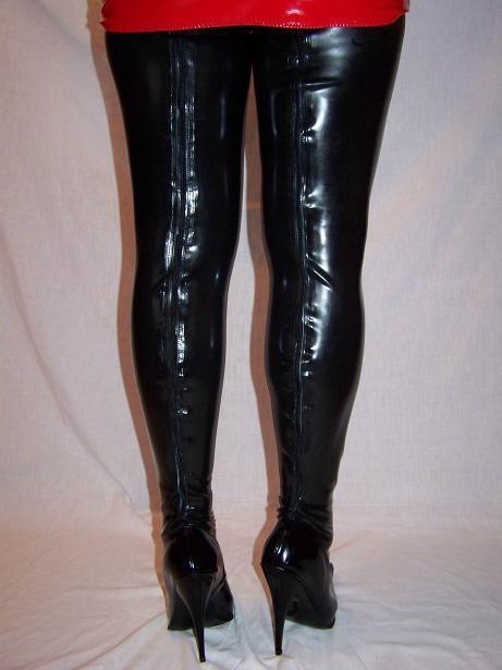 Overknee lateks stiefel gummi 100% 36 37 38 39 40 41 42 43 44 45 46 47 Poland - Bild 3 von 4
