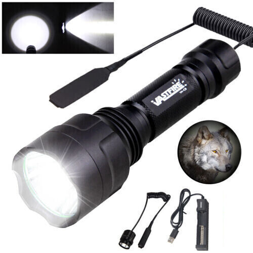 Torcia LED Ricaricabile Super Luminosa 9000Lumen Torcia Zoomabile - Foto 2 di 7