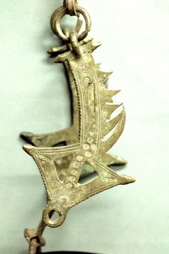 Vintage Tuareg Horse Mouth Ring Bit Hand Made Brass and Iron 21 in X 3.5 - Picture 2 of 11