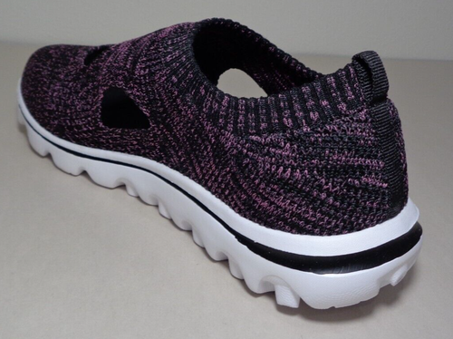 Propet Size 11 Wide TravelActiv AVID Black Berry Sneakers New Women's Shoes - Picture 10 of 16