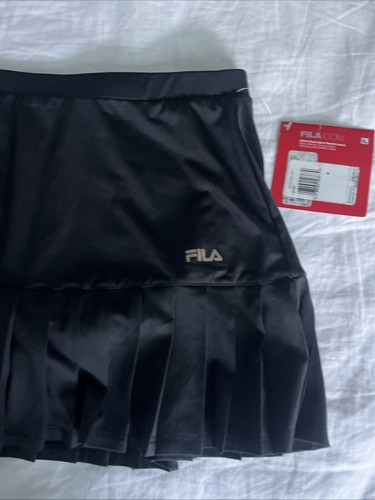 FILA Short Women’s Size M Tennis Golf Stretch Ruffle Skirt Shorts - Picture 3 of 6