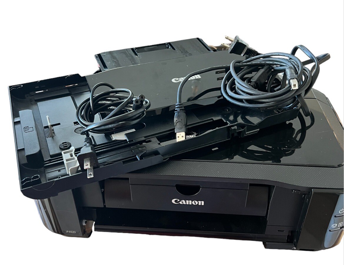 Canon Pixma ip4920 Printer parts - pre owned still works - parts only