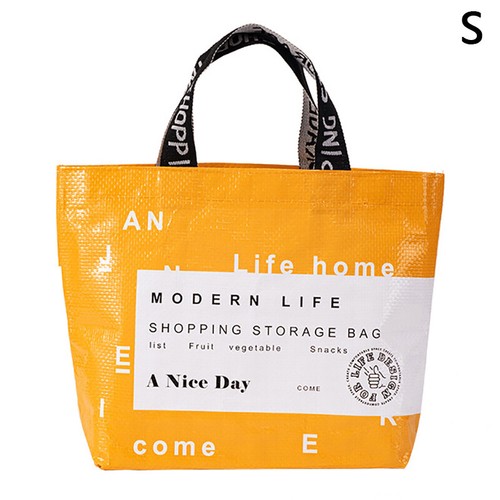 Storage Organizer Waterproof Shopping Bag Reusable Foldable Shoulder Bag HandbDC - Photo 13/18