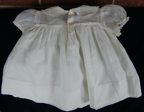 NANNETTE BABY KLEINKIND MÄDCHEN KLEID FÜR BESONDERE ANLÄSSE WEISS LAVENDEL VEILCHEN VINTAGE - Bild 5 von 5