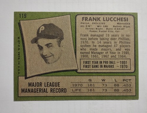 1971 Topps Baseball Cards. Mint, Near Mint or Excellent!  Free Shipping UPDATED - Picture 305 of 446