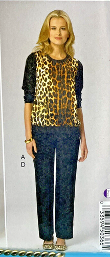 Kwik Sew Pattern K4143 Misses Sz, XS-XL Pull-On Tops and Pants - Picture 3 of 5