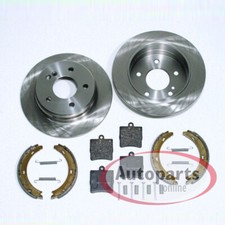 Bremsen Set Ø 278 mm + Handbremse hinten für Mercedes C Klasse [W202 S202]