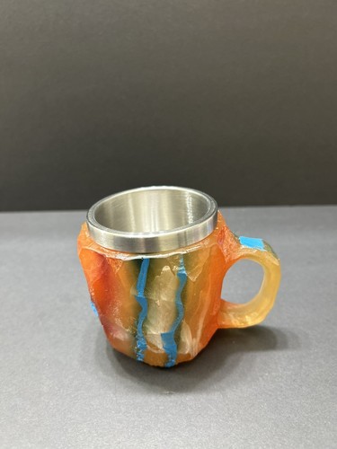 New Mineral Crystal Resin / Coffee Mug Crystal Translucent Cup Mug - Picture 2 of 7