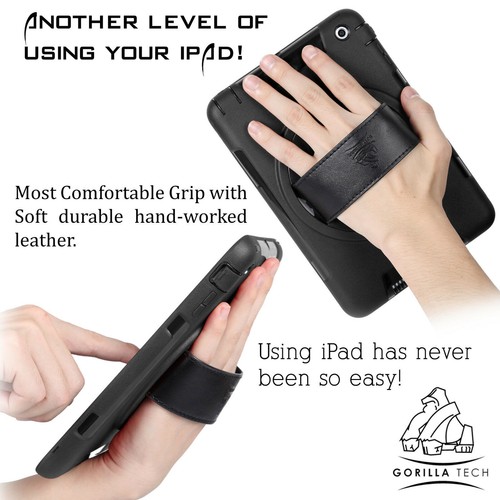 Gorilla Handstrap Case Protective Shockproof Cover for Apple iPad 9.7 5th/6th Ge - Picture 17 of 24