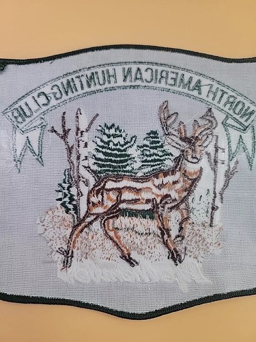 North American Hunting Club Life Member Patch 7 in x 6 in Iron On Sew On Buck - Picture 11 of 12
