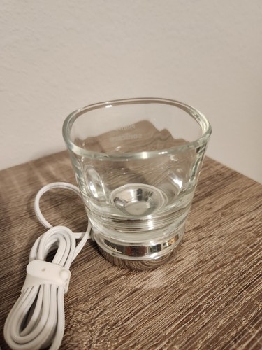 Philips Sonicare Diamond Clean Echtglas Tasse mit Ladegerät - KLAR/WEISS - Bild 1 von 3