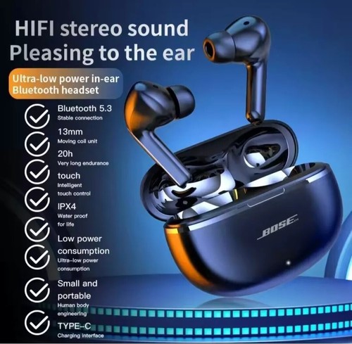 Originale BOSE bye Air 7 Auricolare TWS Auricolare Bluetooth HiFi Microfono - Foto 3 di 4