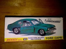 Dinky n.165 Ford Capri - Replica/Repro Box