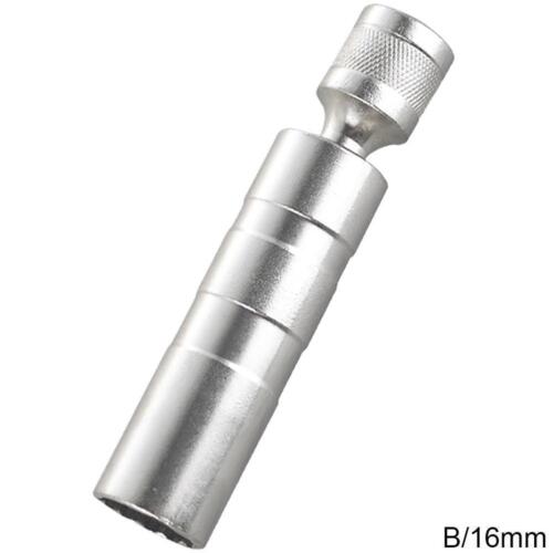 Universal 14mm & 16mm Magnetic Spark Plug Socket Wrench H9Y9 Thin Point 12 U8M5 - Picture 15 of 16