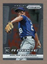 NOLAN ARENADO 2013 Panini Prizm RC 220 Rookie Logo Base Card Rockies Cardinals 3