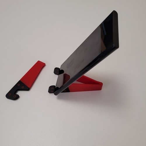 Phone Stand V shape Desktop Holder Portable Table desk Mount Mobile Phone Stand - 第 15/23 張圖片