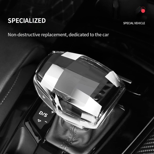 K9 Crystal Gear Shift Knob Handle Cover Fits for Audi A4 S4 A5 S5 Q5 - Picture 4 of 13