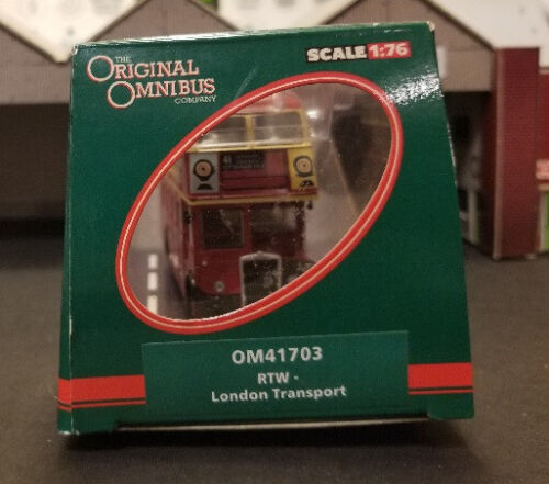 Corgi Bus OM41703 1/76 scale RTW Double Decker bus LONDON TRANSPORT - Foto 3 di 3