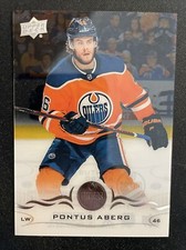 18-19 UD Series 1 Hockey Clear Cut SP Parallel 73 Pontus Aberg