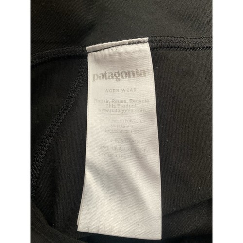 Pantalones de yoga Patagonia para mujer pequeños negros ajustados ajustados - Imagen 6 de 7