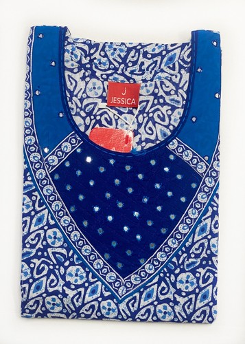 Women Large Size Night Gowns Pure Cotton Sleepwear 44" Cotton Embroidered Nighty - Picture 15 of 16