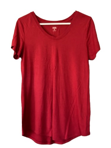 A.N.A A New Approach Women's V- Neck M Pre-Owned Red