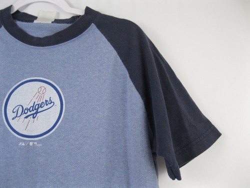 Top camicia manica Los Angeles Dodgers Raglan Y2K 2005 adulto donna grande LA - Foto 6 di 16