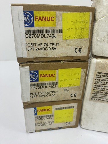 GE Fanuc IC670MDL740J Positive Output Module - Picture 2 of 5