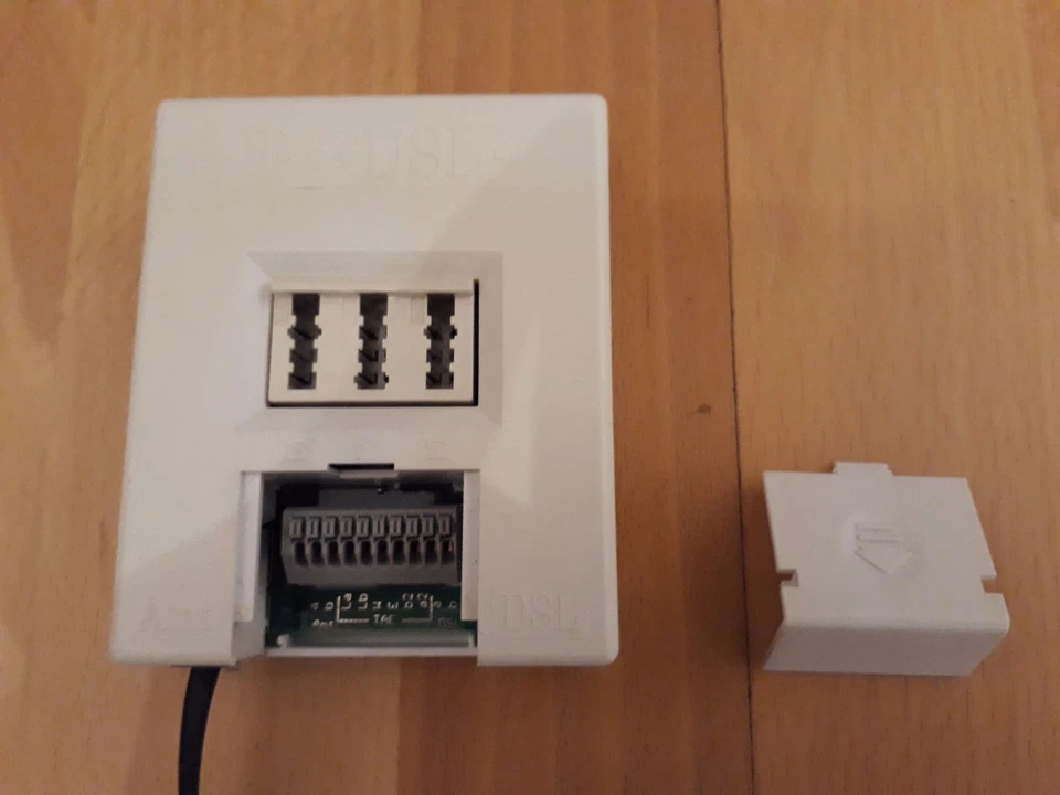 T-DSL Splitter, Siemens BBAE-CD, incl. Telefonkabel - Bild 2 von 4