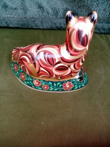 ROYAL CROWN DERBY PAPERWEIGHTS DEVONIAN VIXEN AND CUB 1ST QUALITY MATCHING PAIR - Picture 8 of 13