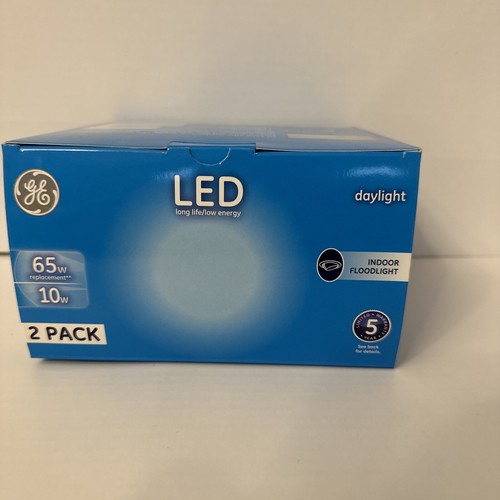GE Lighting 22726 10 Watt Daylight BR30 LED Light Bulb 2 Pack - Picture 5 of 6