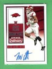 2016 Contenders Draft pick Autograph JONATHAN WILLIAMS no.160