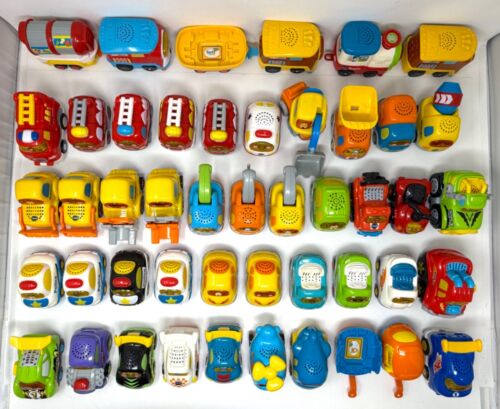 U CHOOSE ONE - vtech GO GO SMART Vehicles Train Car Work Trucks Job Construction - Picture 2 of 300