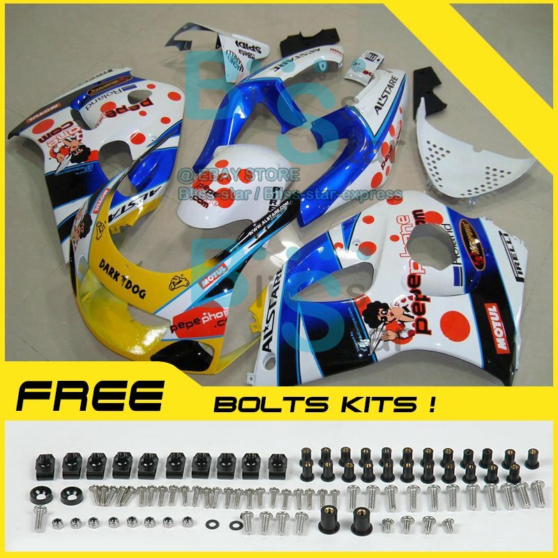 Fairings Bodywork Bolts Screws Set For GSXR 600 750 SRAD 1996-1999 13 G4 item image