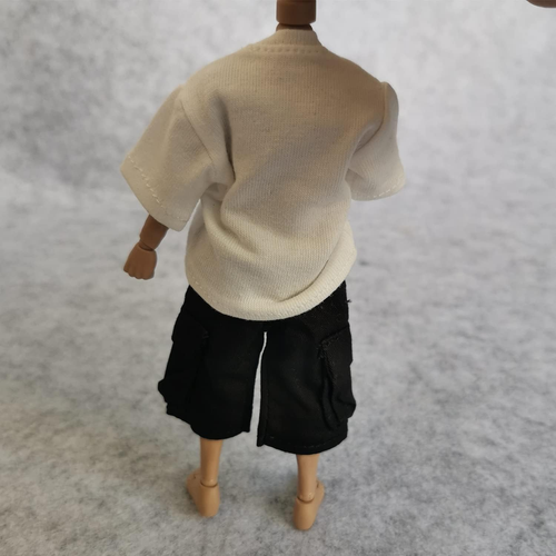 Ssbeauty M 1/12 Scale Figure Clothes Male Clothes Men'S T-Shirt Pants Trousers C - Picture 6 of 12