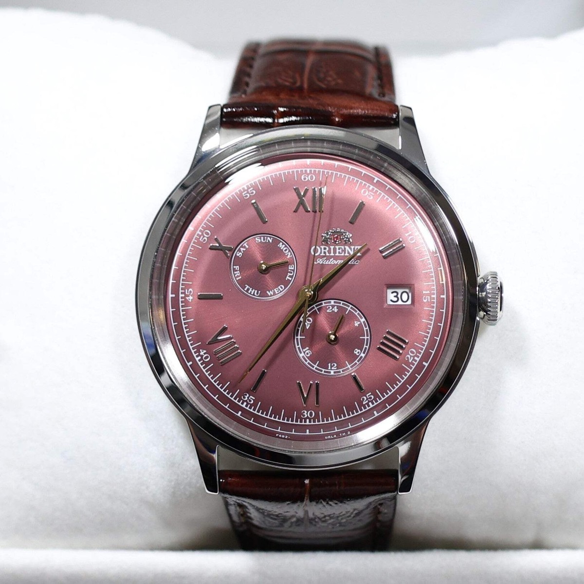 Orient Bambino Version 8 Red Dial Automatic Men's Watch RA